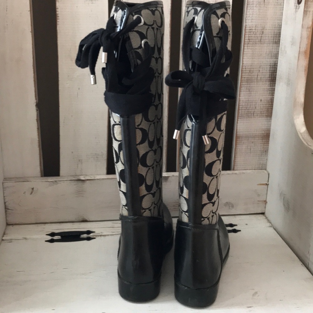 Coach rain boots - Picture 3 of 8